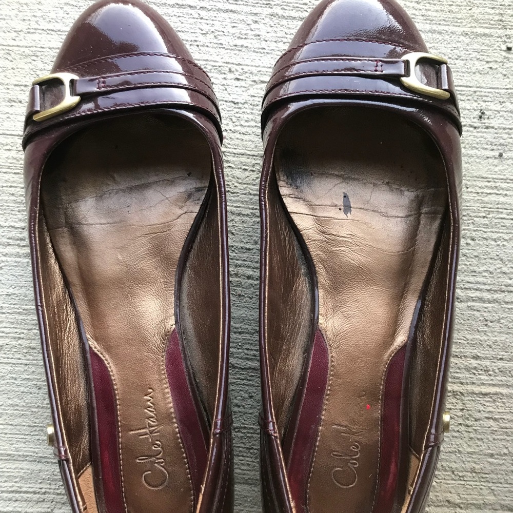 Cole Haan Wine Nike Air Flats